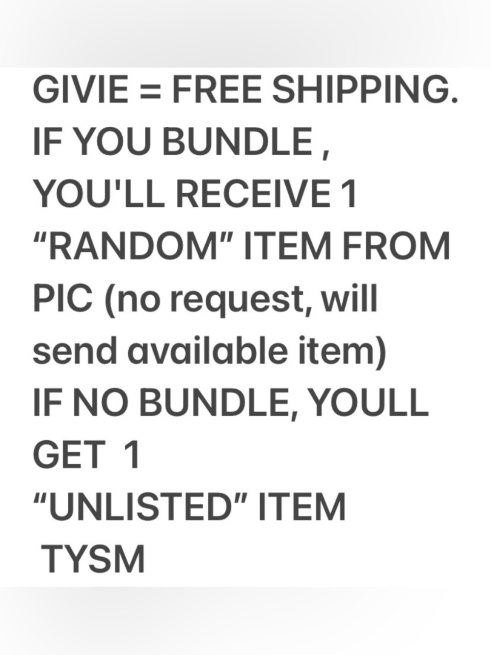 đGIVIE= FREE SHIPPING UNLOCK. READ RULES - Picture 2 of 2